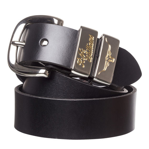 RM Williams - Jerrawa Leather Belt 1.5" Black