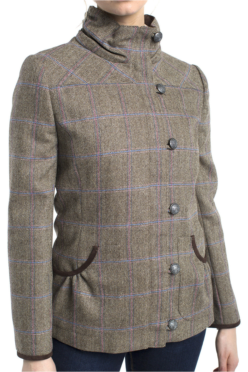 DUBARRY Bracken Ladies Tweed Jacket - Woodrose Dubarry