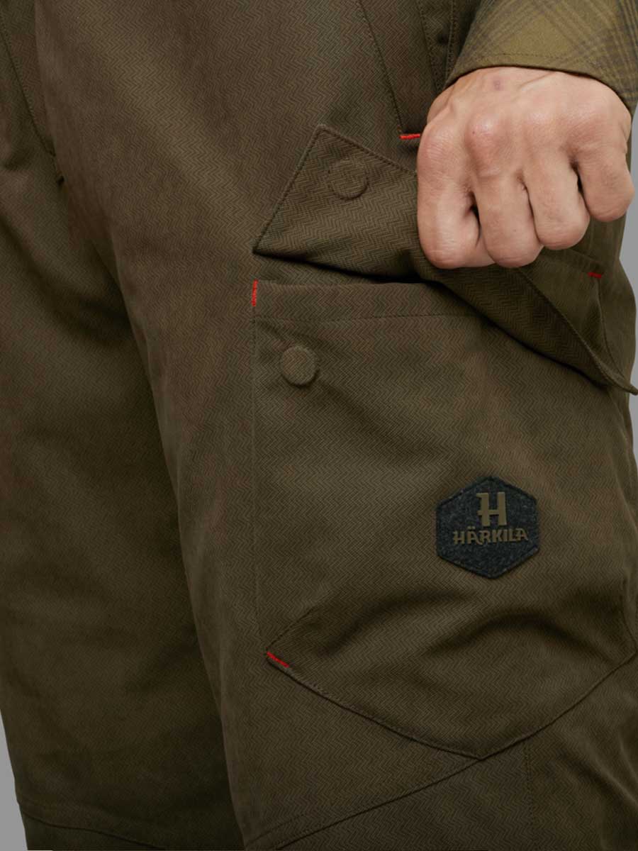 HARKILA Driven Hunt Trousers - Mens HWS Instulated - Willow Green Harkila