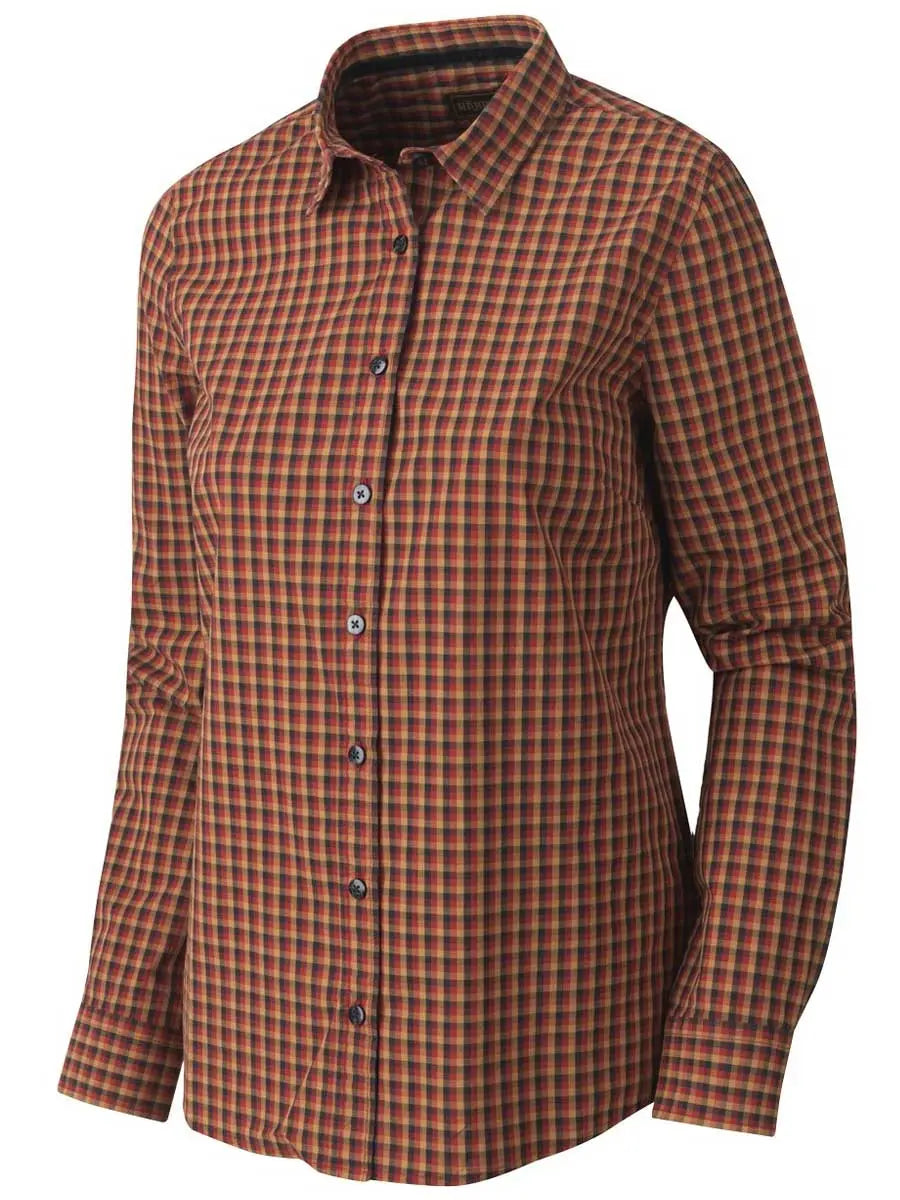 HARKILA Ladies Selja Shirt - Red Black