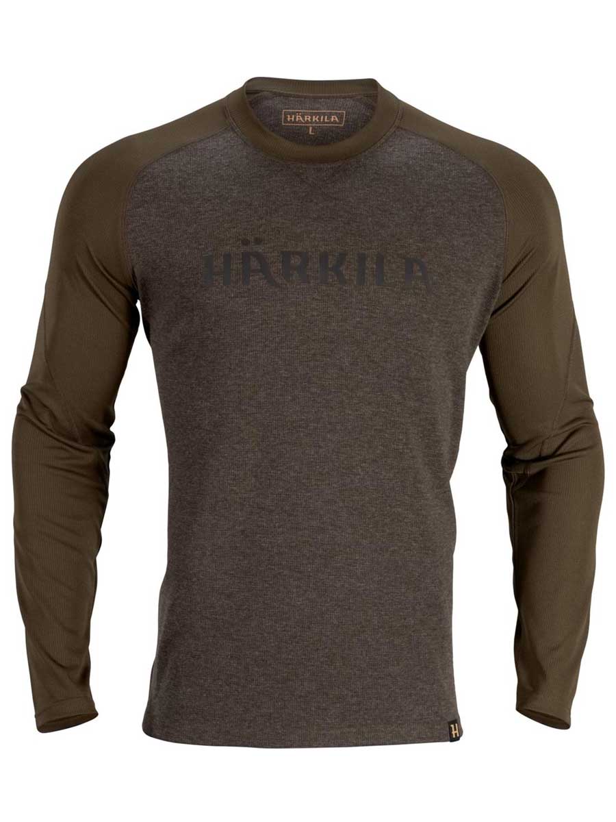HARKILA Metso Long Sleeve T-Shirt - Mens - Willow Green Harkila