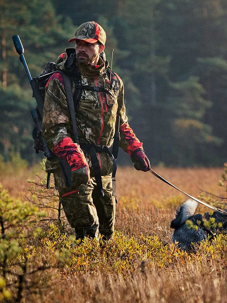 HARKILA Moose Hunter 2.0 GTX Jacket - Mens - Mossy Oak Break-Up Country/Mossy Oak Red Harkila