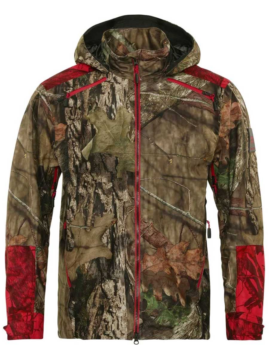 HARKILA Moose Hunter 2.0 GTX Jacket - Mens - Mossy Oak Break-Up Country/Mossy Oak Red Harkila