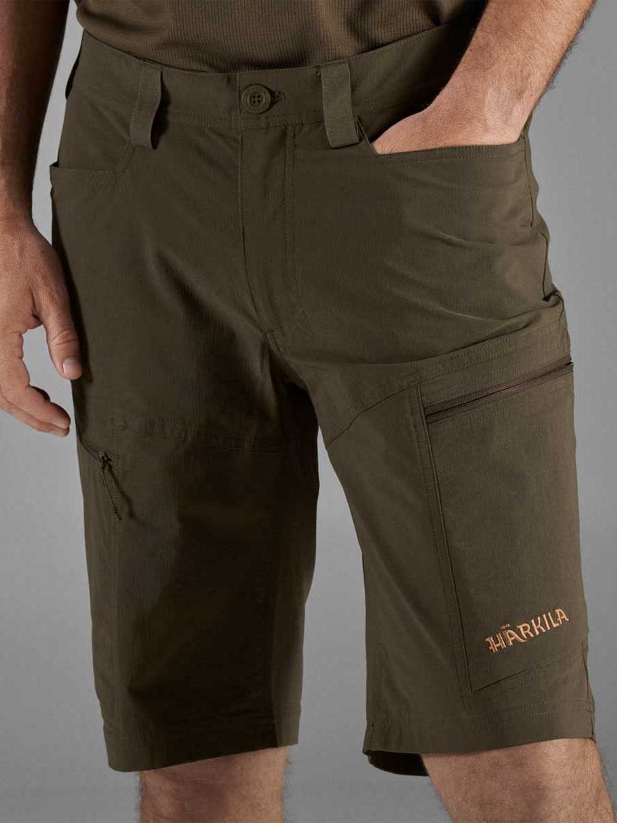 HARKILA Trail Shorts Willow Green