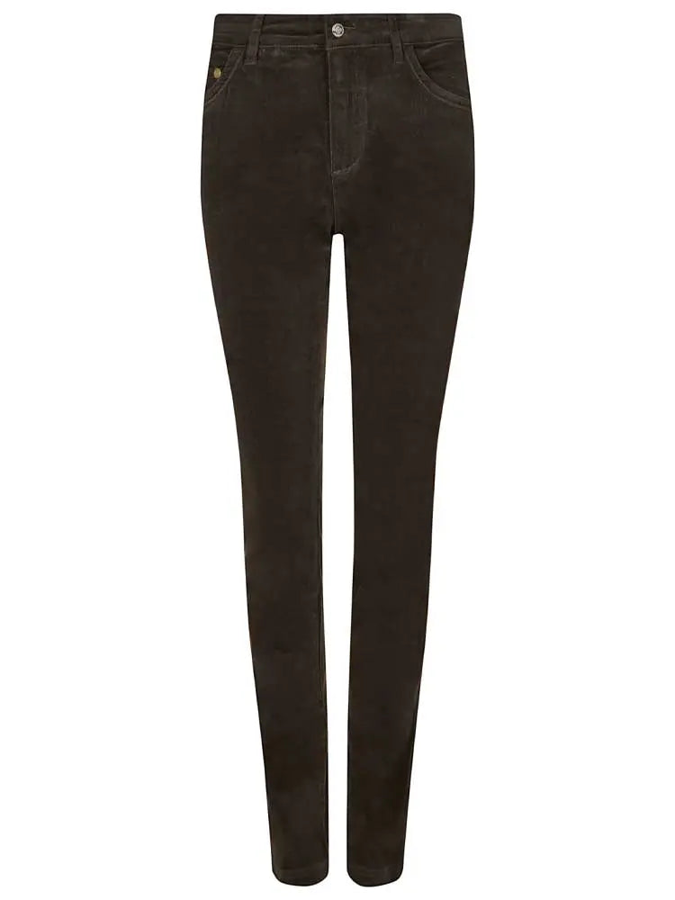 DUBARRY Honeysuckle Ladies Skinny Pincord Jeans - Bourbon