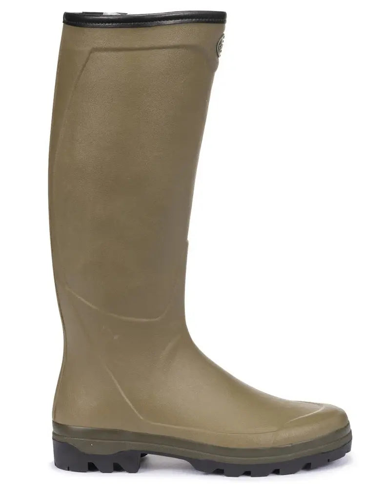 LE CHAMEAU Boots - Mens Country Cross Jersey - Vert Vierzon