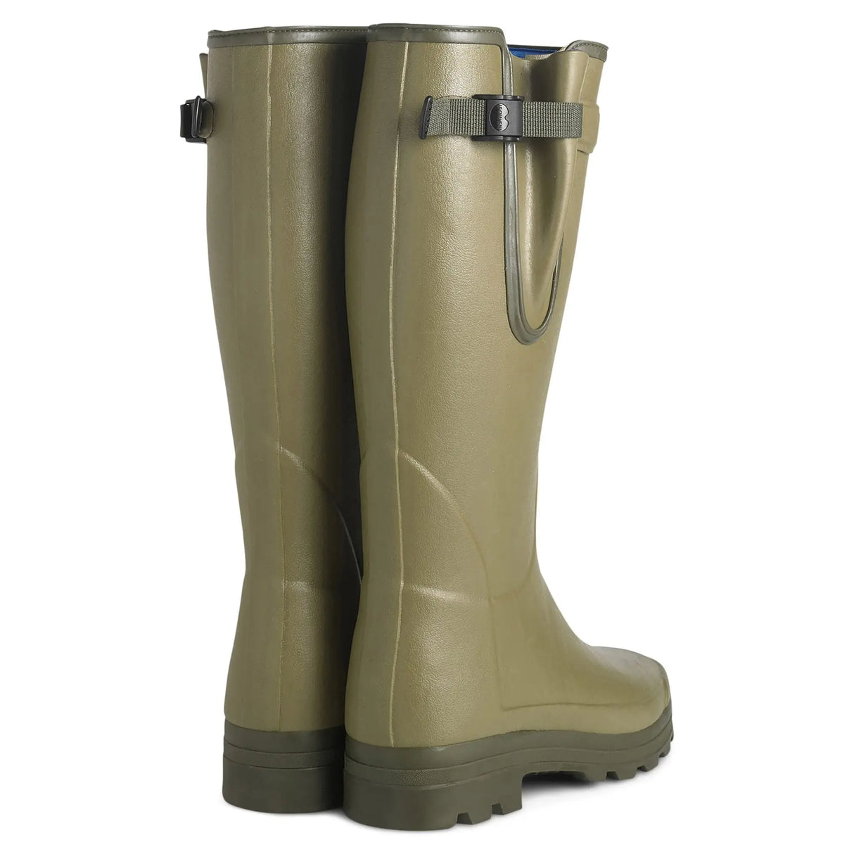 LE CHAMEAU Vierzonord Boots - Mens Neoprene Lined - Iconic Green Le Chameau