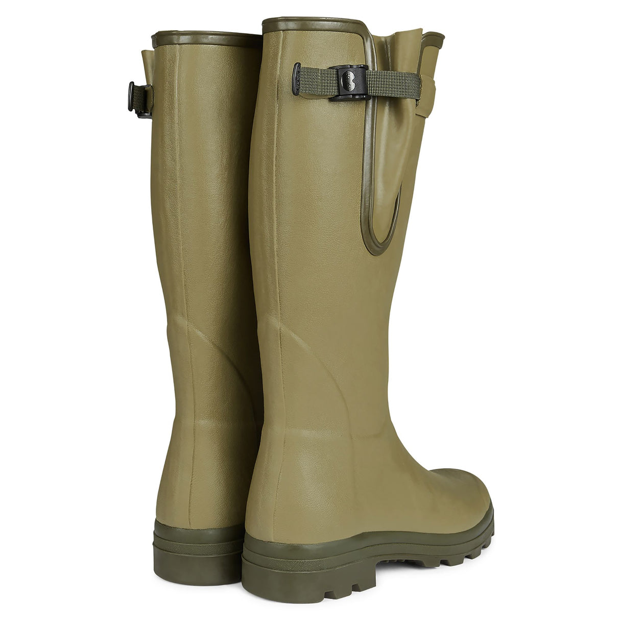 LE CHAMEAU Vierzon Boots - Mens Jersey Lined - Iconic Green Le Chameau