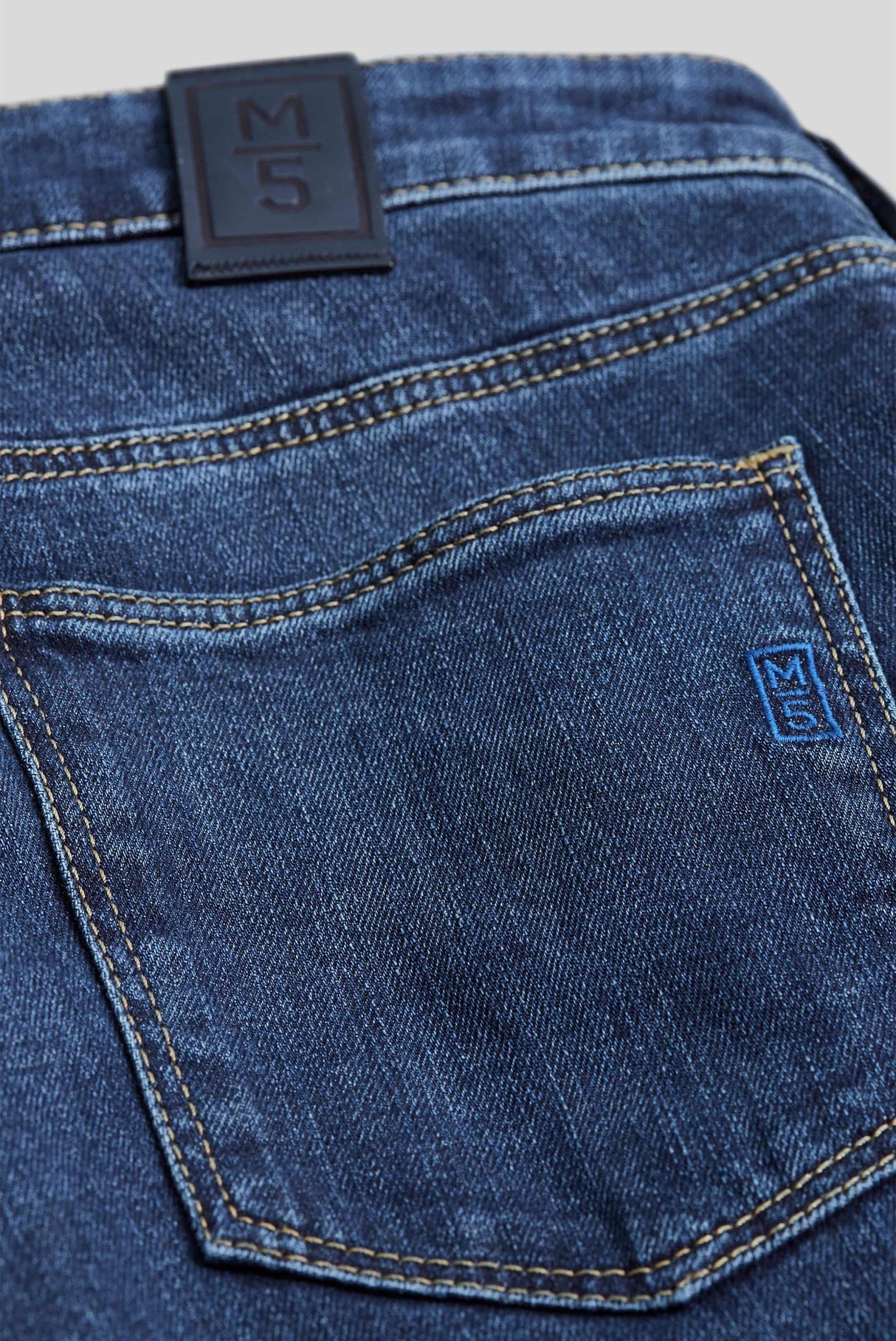 MEYER M5 Jeans - 6209 Regular Fit - Fairtrade Stretch Denim - Stone Blue Meyer