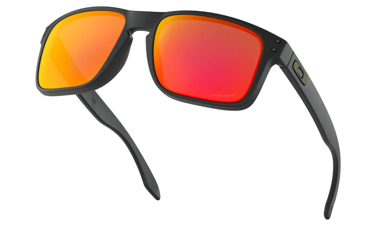 OAKLEY Holbrook Sunglasses - Matte Black - Prizm Ruby Lens Oakley
