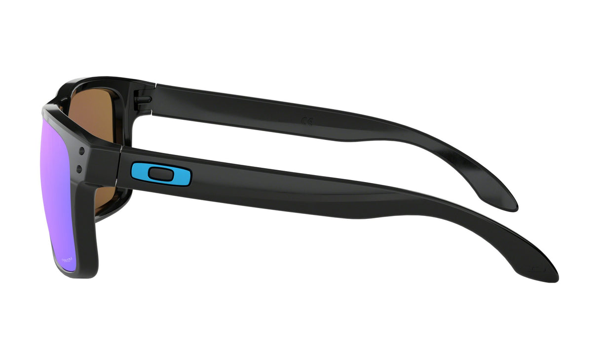 OAKLEY Holbrook Sunglasses - Polished Black - Prizm Sapphire Lens Oakley