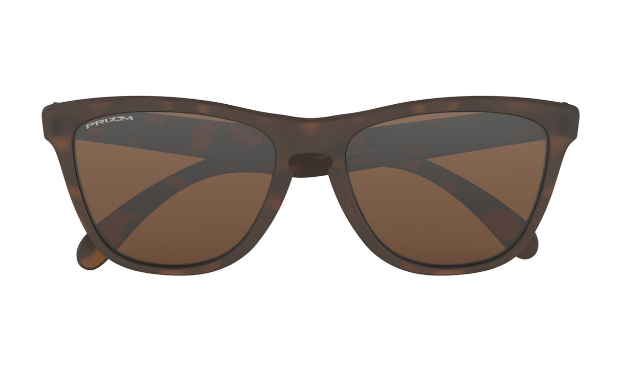 OAKLEY Frogskins Sunglasses - Matte Brown Tortoise - Prizm Tungsten Lens Oakley