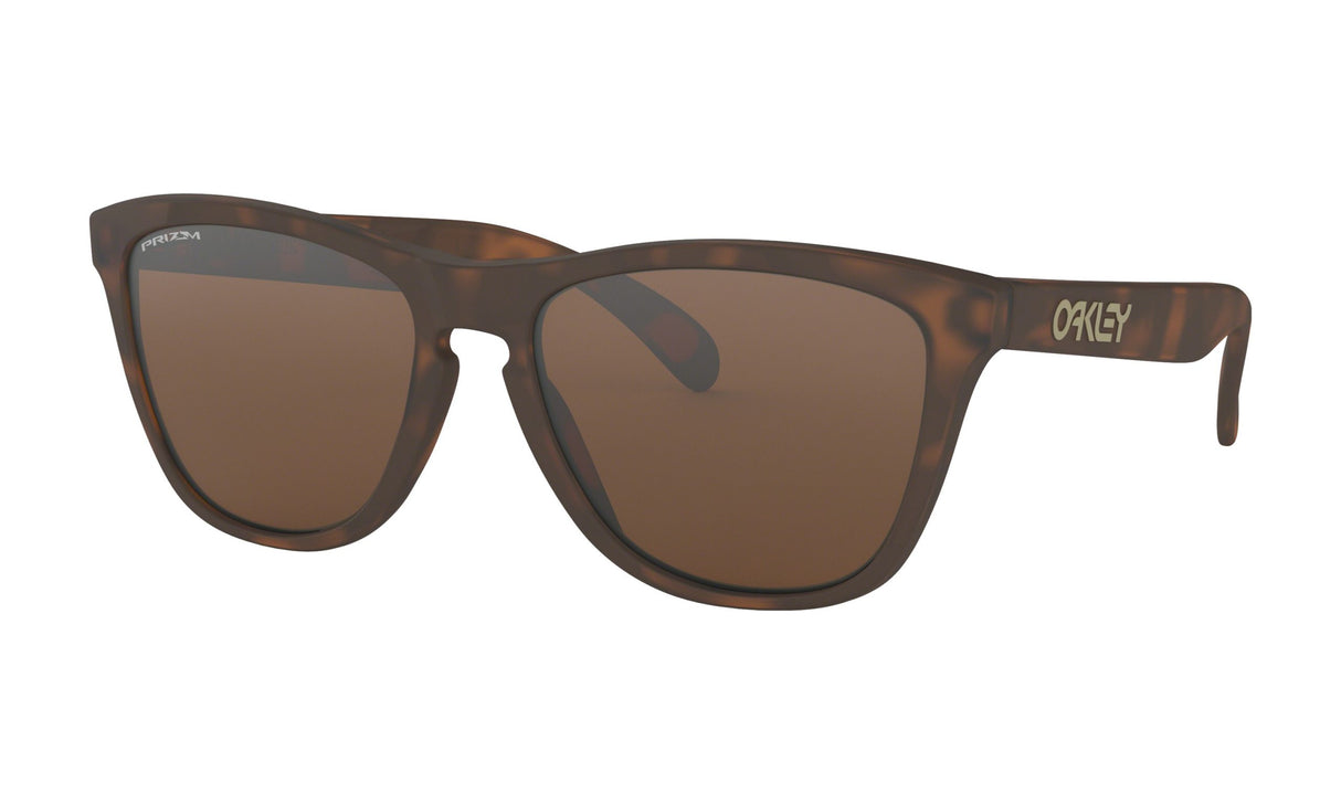 OAKLEY Frogskins Sunglasses - Matte Brown Tortoise - Prizm Tungsten Lens