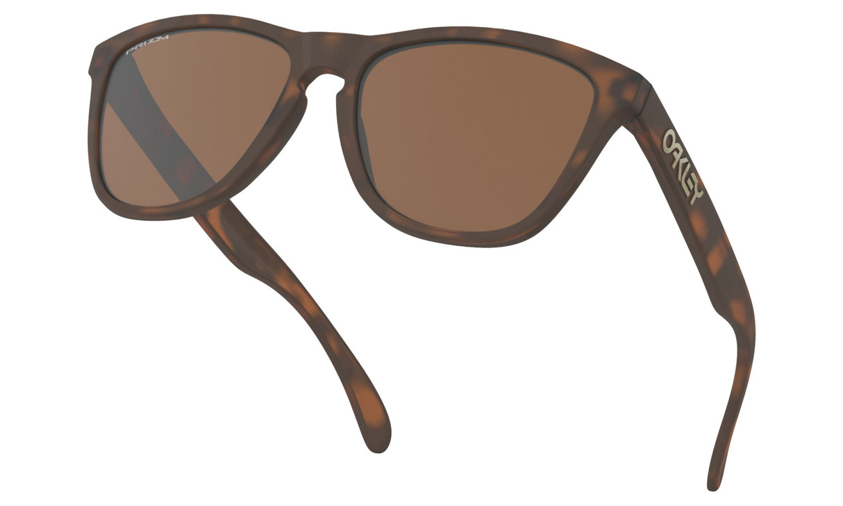OAKLEY Frogskins Sunglasses - Matte Brown Tortoise - Prizm Tungsten Lens Oakley