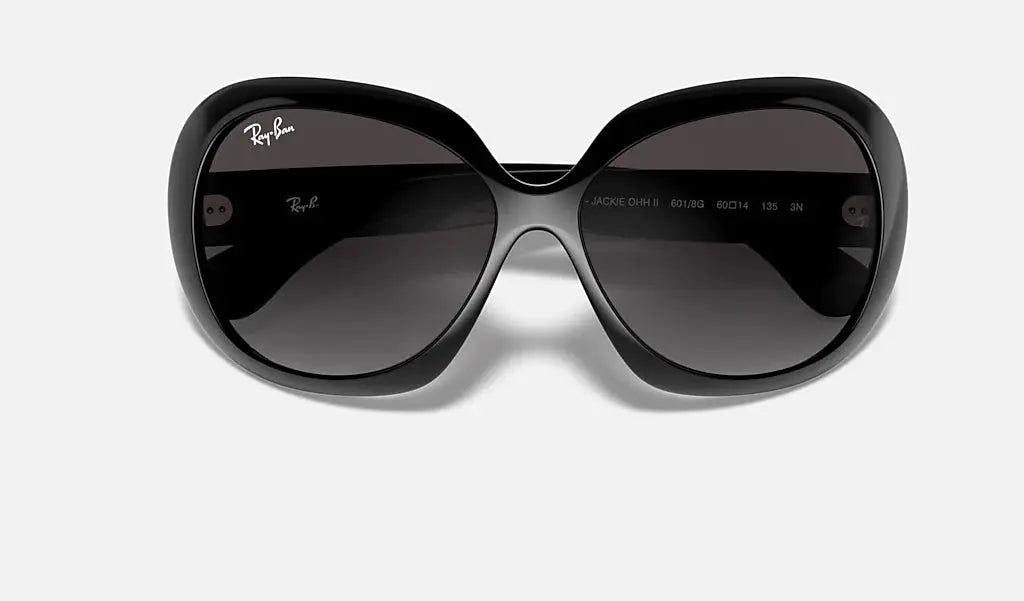 RAY-BAN Sunglasses Jackie Ohh II - Black Frame - Grey Gradient Lens Ray-Ban