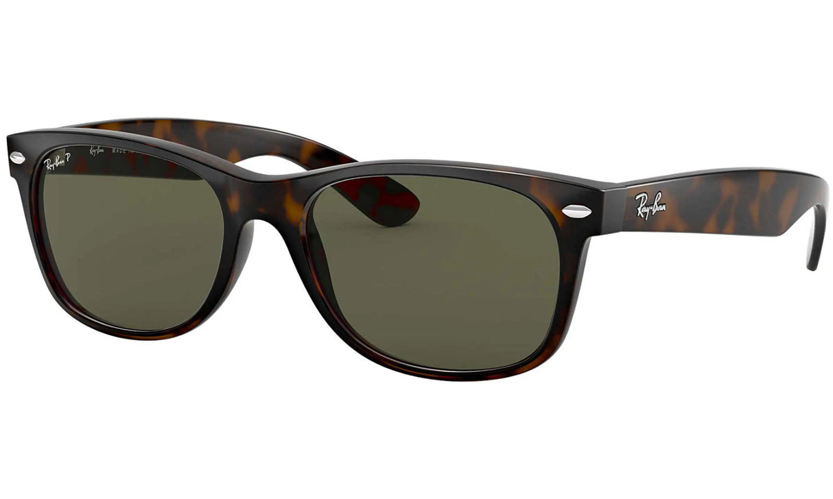 RAY-BAN Wayfarer Classic - Tortoise - Green - Polarised