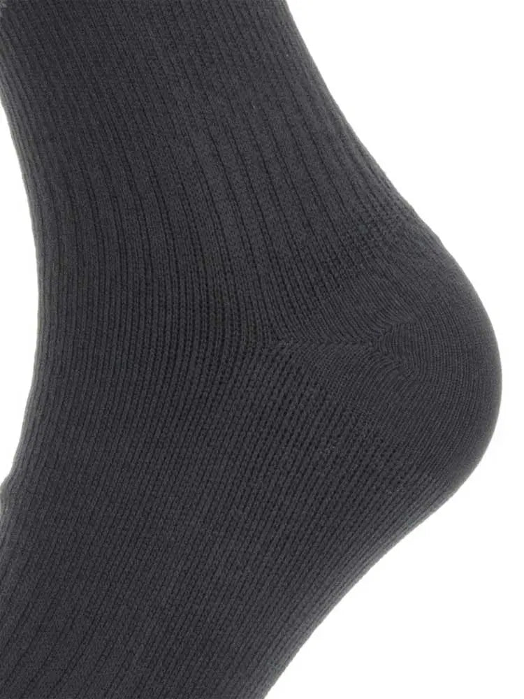 SEALSKINZ Socks - Waterproof Warm Weather Mid Length - Black & Grey
