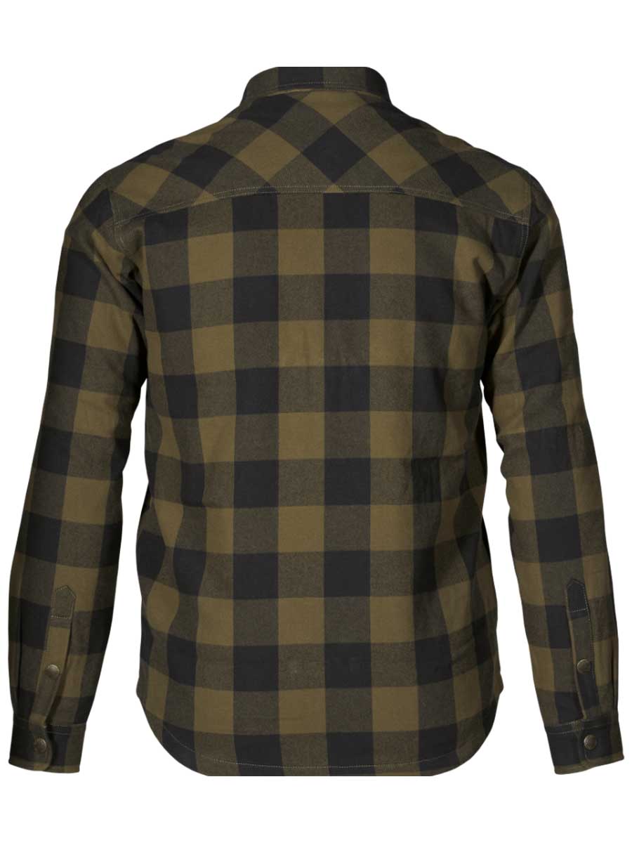 SEELAND Canada Shirt - Mens - Green Check Seeland