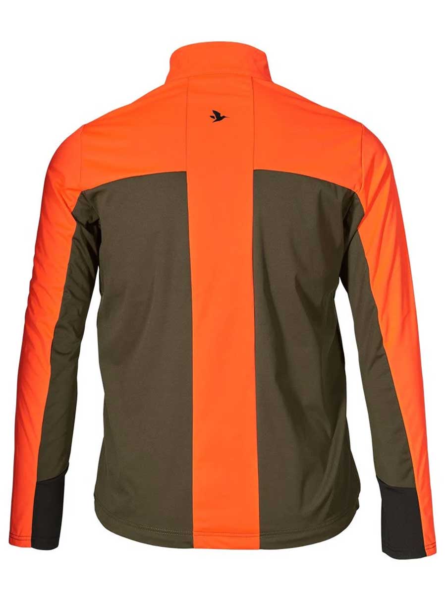 SEELAND Force Advanced Softshell Jacket - Mens - Hi-Vis Orange Seeland