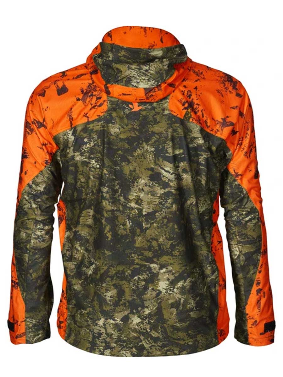 SEELAND Vantage Jacket – Mens - InVis Green / InVis Orange Blaze Seeland