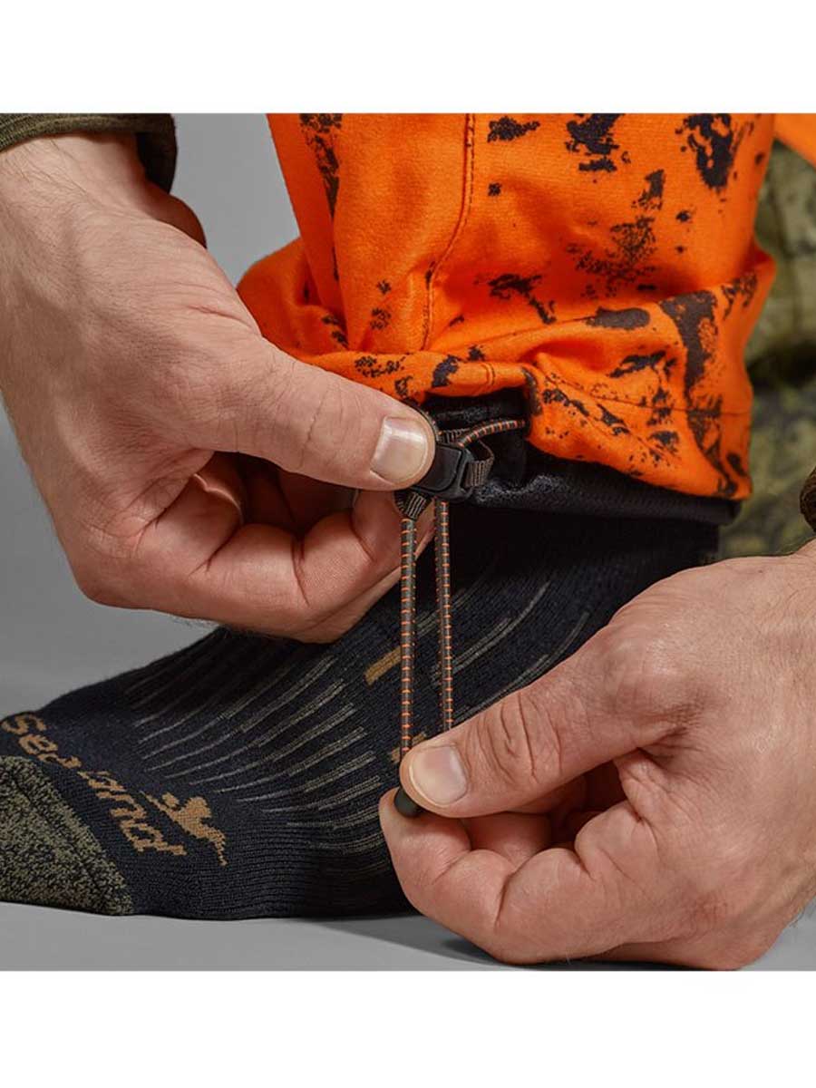 SEELAND Vantage Trousers - Men's - InVis Green / InVis Orange Blaze Seeland