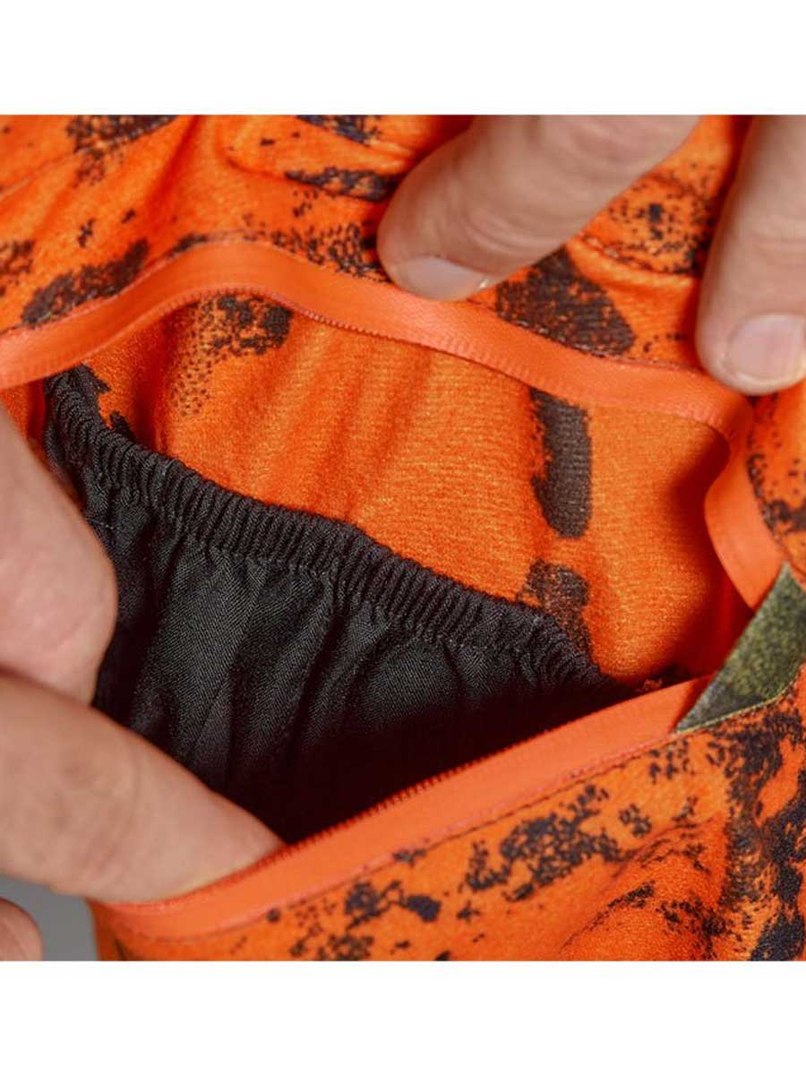 SEELAND Vantage Trousers - Men's - InVis Green / InVis Orange Blaze Seeland