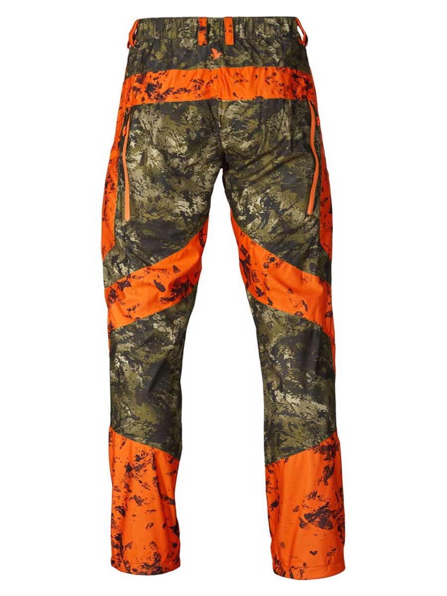 SEELAND Vantage Trousers - Men's - InVis Green / InVis Orange Blaze Seeland