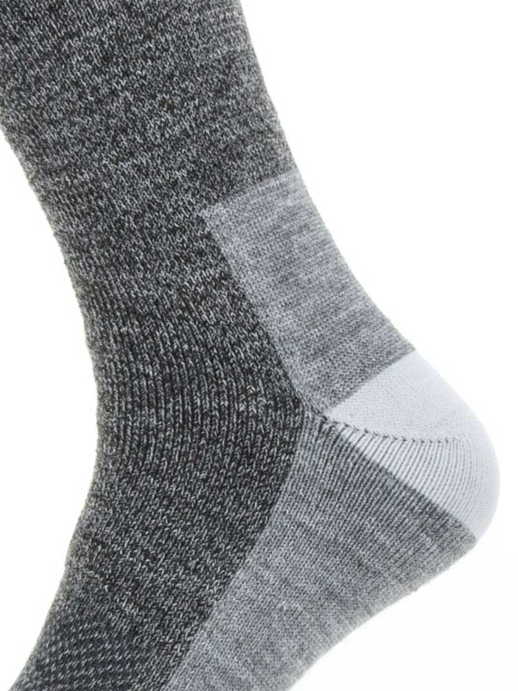 SEALSKINZ Socks - Solo QuickDry Knee Length - Grey Sealskinz