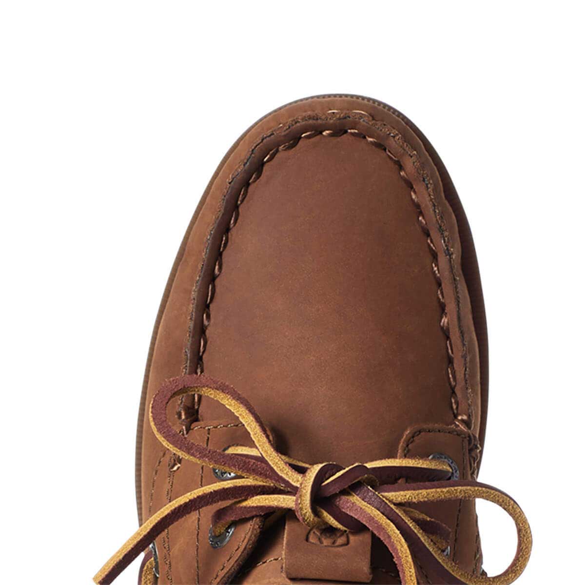 ARIAT Antigua Deck Shoes - Womens - Walnut