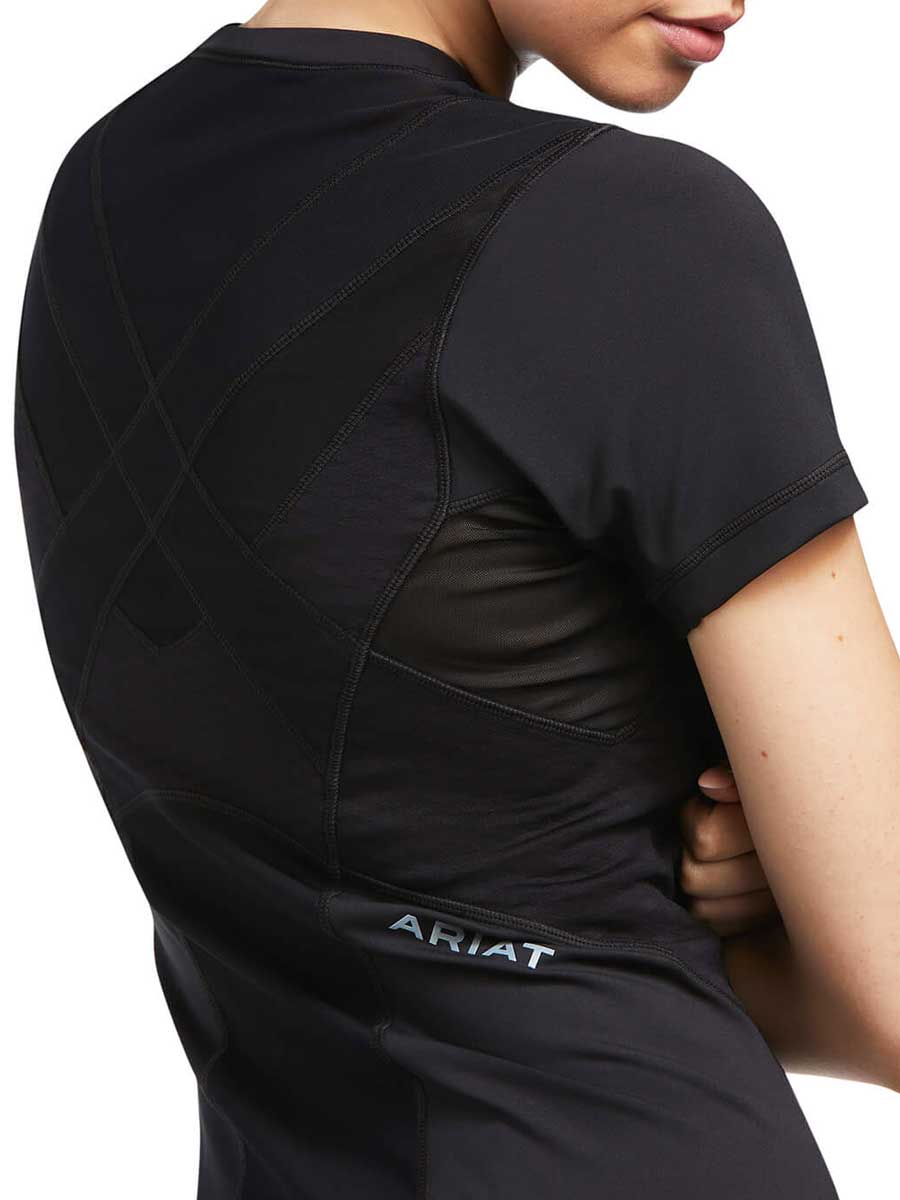 ARIAT Ascent Crew Baselayer - Womens - Black