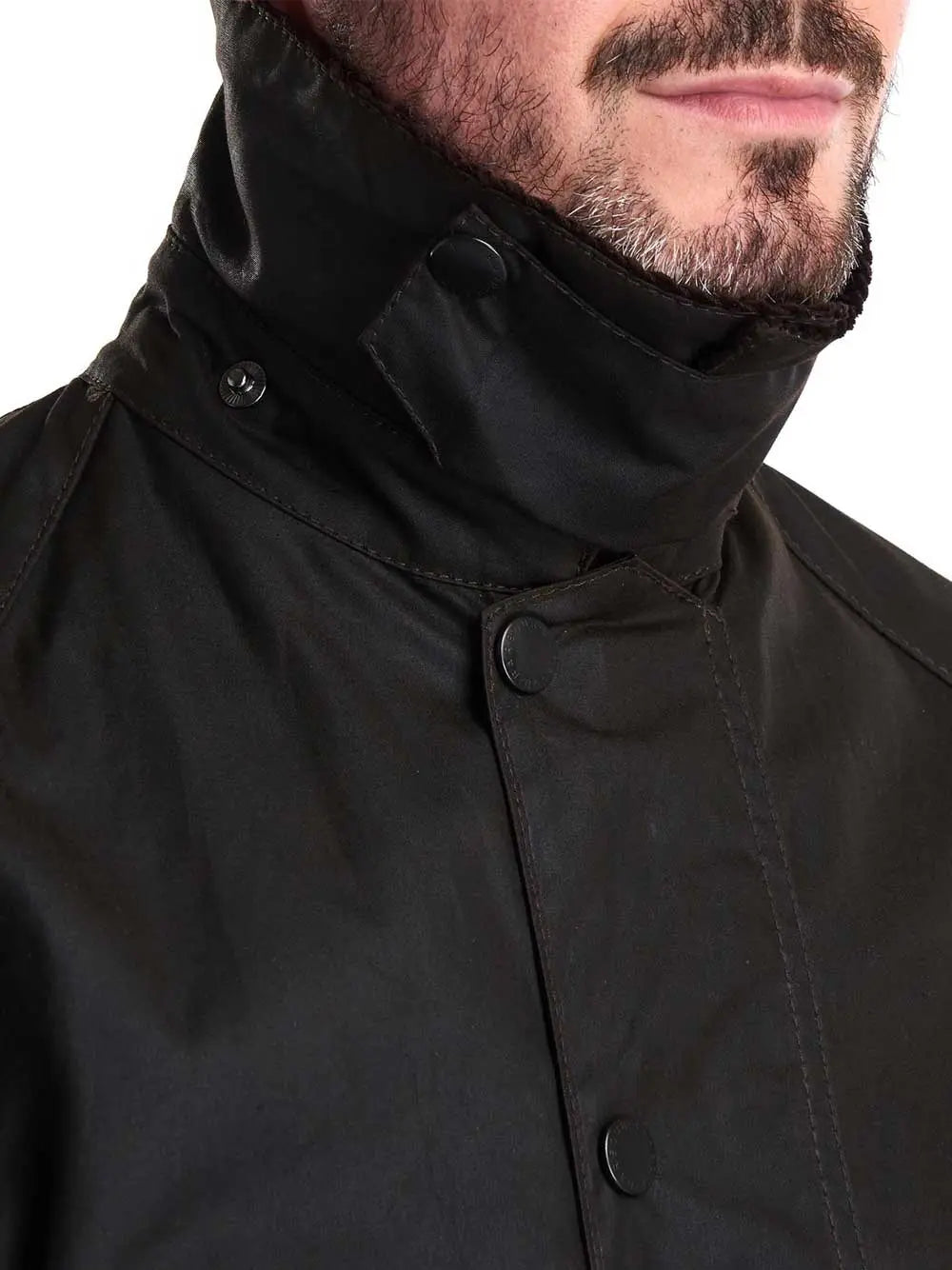 BARBOUR Wax Jacket - Mens Classic Beaufort 6oz - Olive