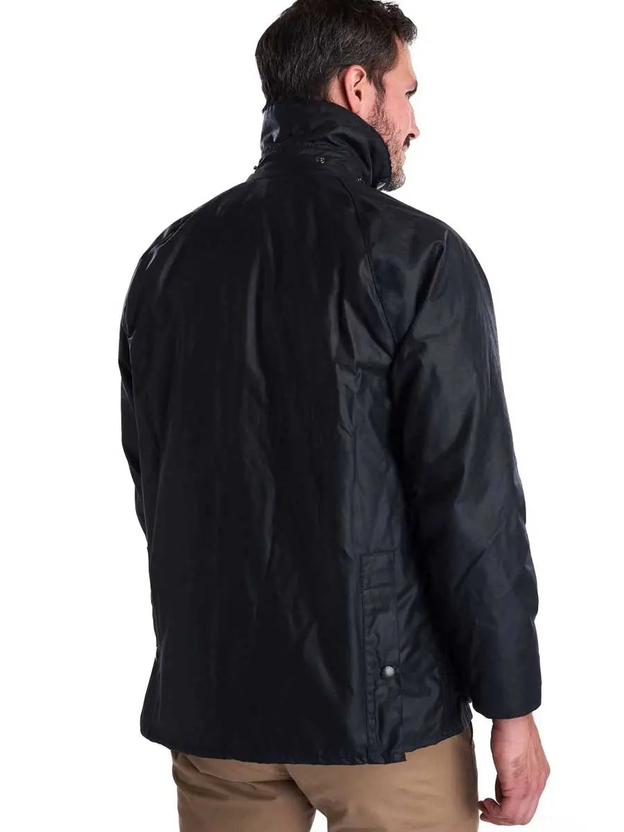 BARBOUR Wax Jacket – Mens Bedale - Navy