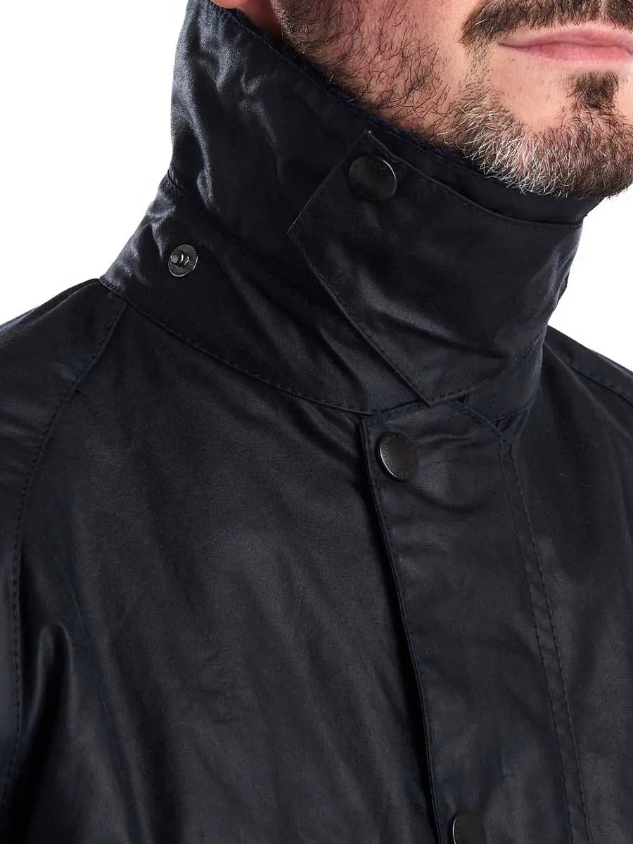 BARBOUR Wax Jacket – Mens Bedale - Navy