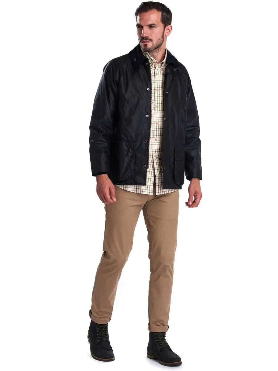 BARBOUR Wax Jacket – Mens Bedale - Navy