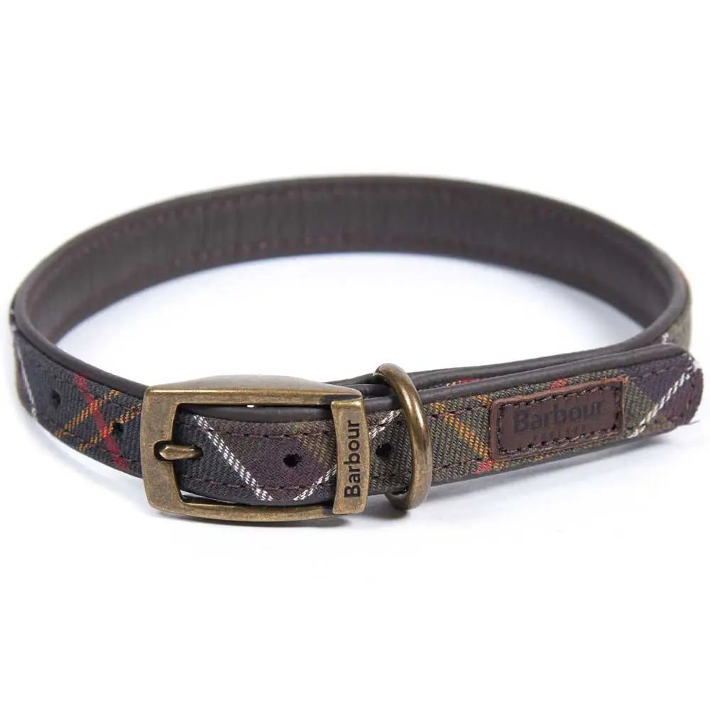 BARBOUR Dog Collar - Leather - Classic TartanBARBOUR Dog Collar - Leather - Classic Tartan