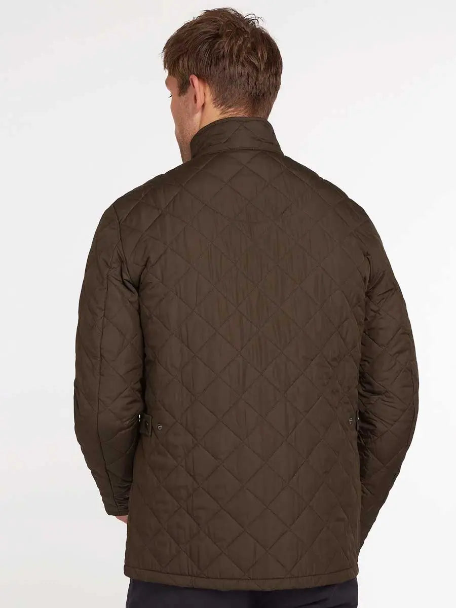 BARBOUR Chelsea Sportsquilt Jacket - Mens - Olive Barbour