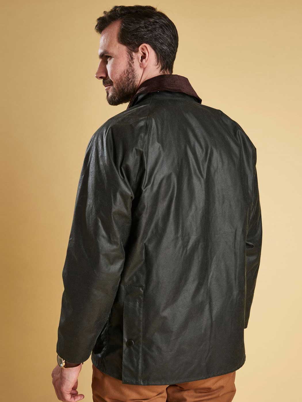 BARBOUR Wax Jacket – Mens Bedale - Sage