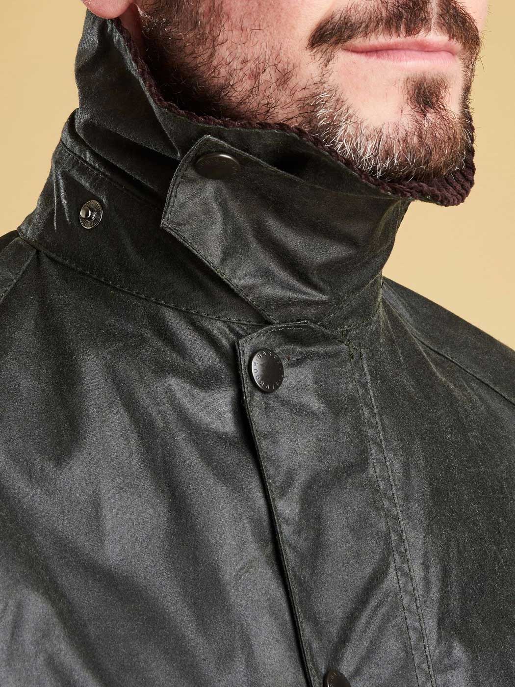BARBOUR Wax Jacket – Mens Bedale - Sage