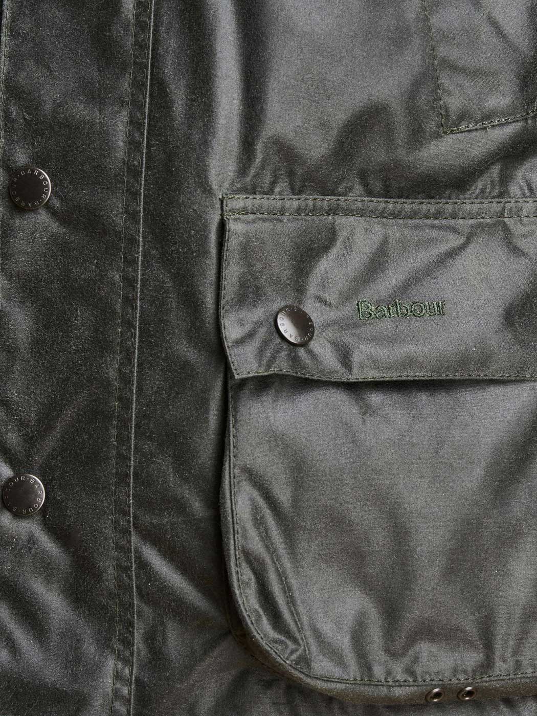 BARBOUR Wax Jacket – Mens Bedale - Sage