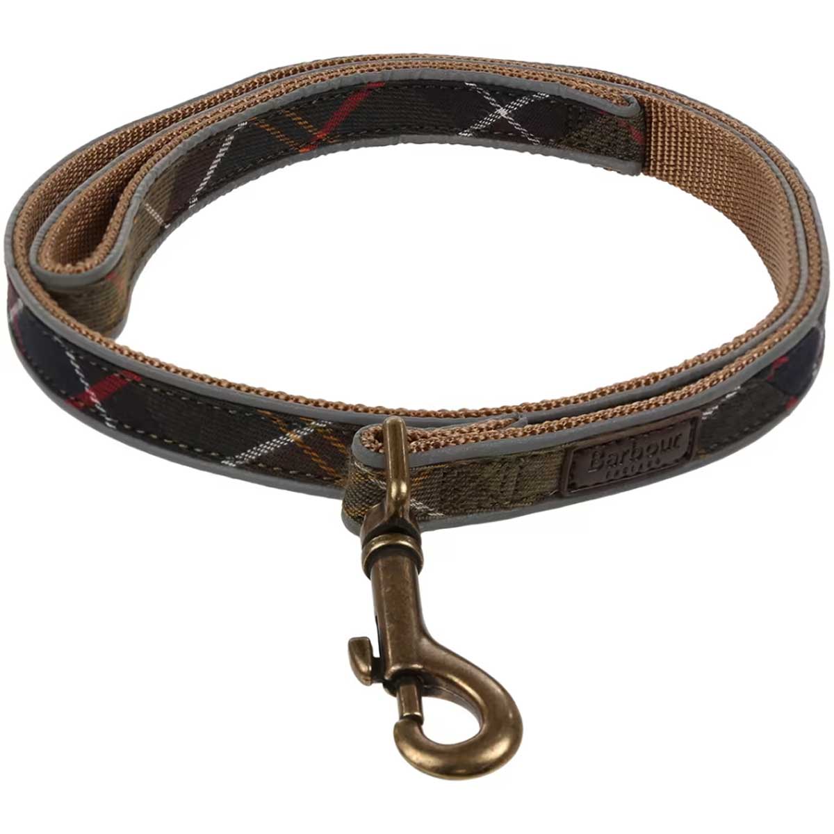 BARBOUR Reflective Dog Lead - Classic Tartan Barbour
