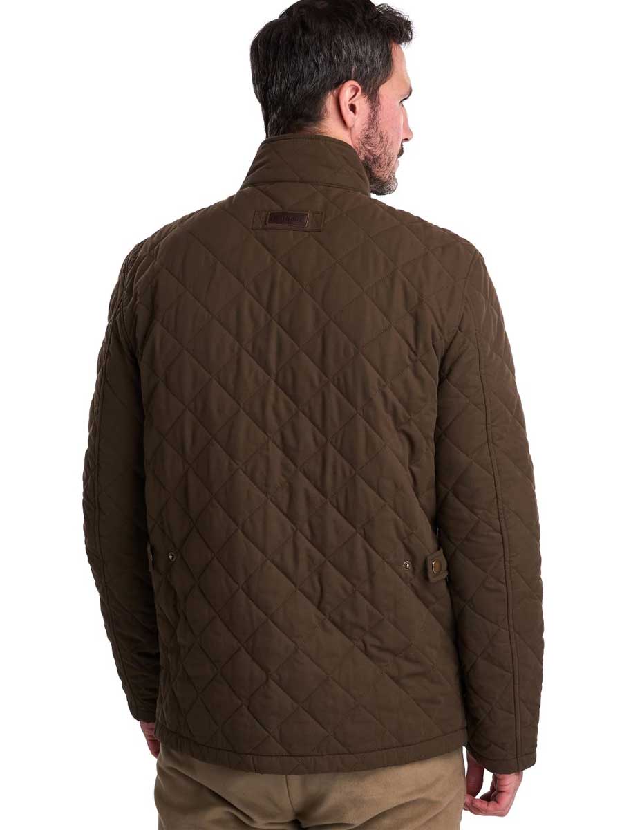 Barbour - Shoveler Quilted Jacket - Dark Olive
