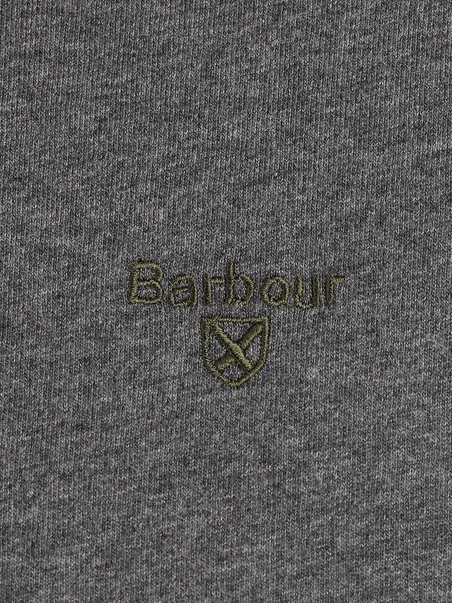 BARBOUR Sports T-Shirt - Mens Cotton Tee - Slate Marl