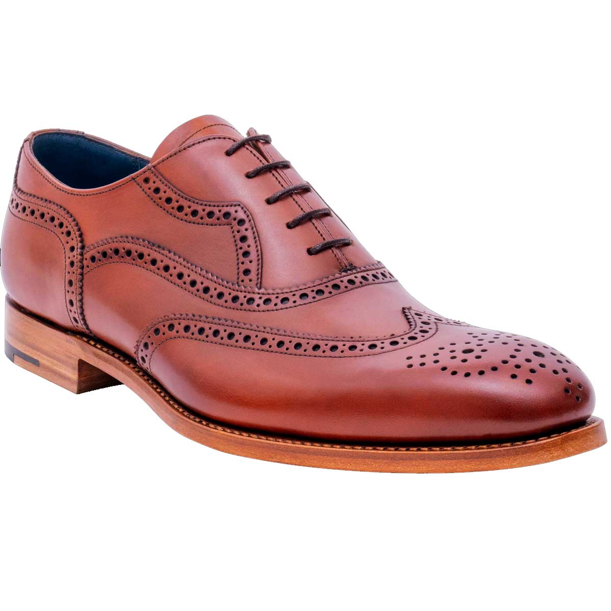 BARKER Bladen Shoes - Mens - Chesnut Calf