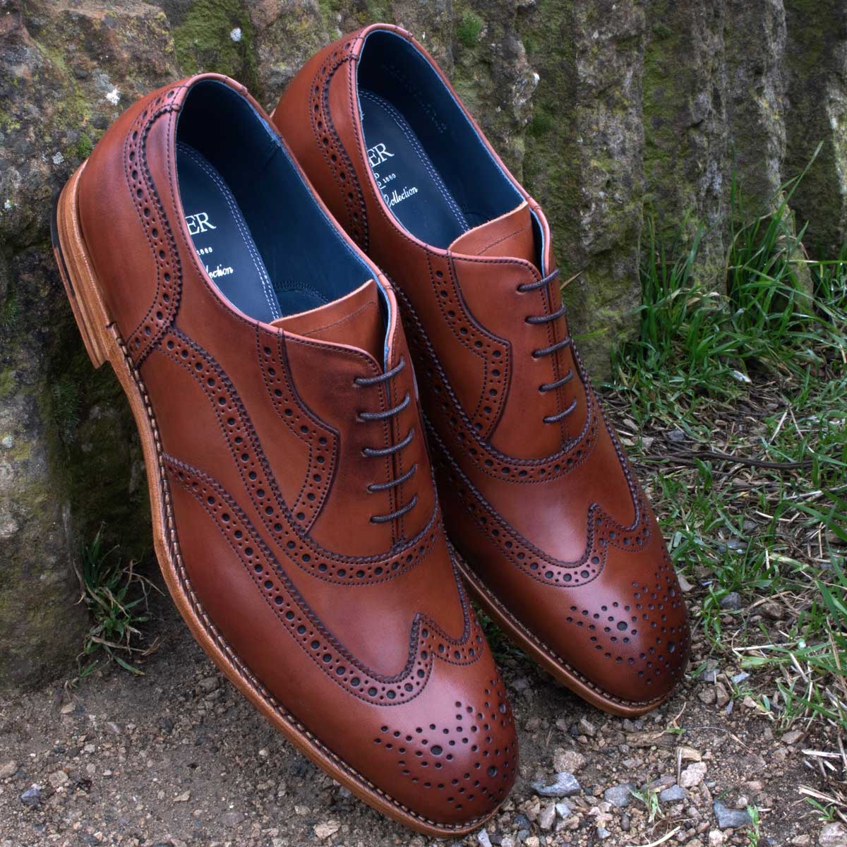 BARKER Bladen Shoes - Mens - Chestnut Calf Barker Shoes