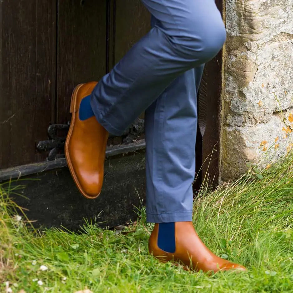 Barker Hopper Chelsea Boots - Cedar Calf