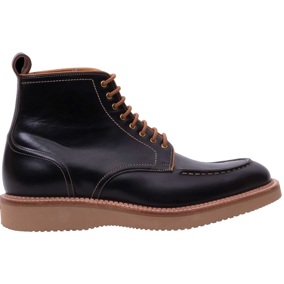 BARKER Indiana Boots - Mens - Black Waxy Calf Barker Shoes