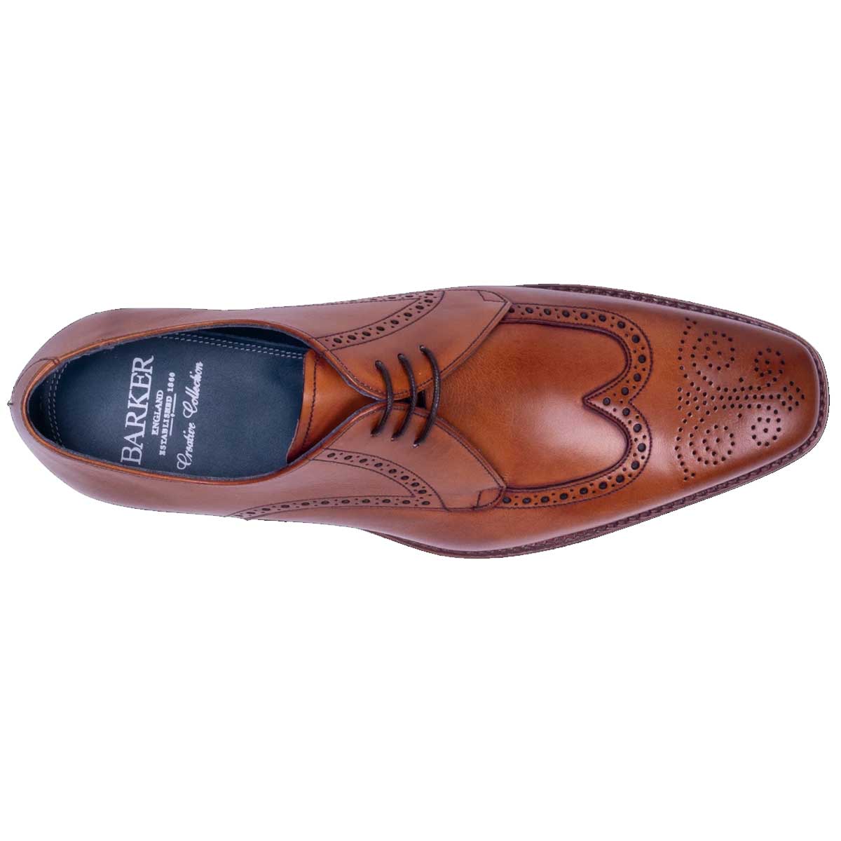 BARKER Spike Shoes - Mens - Antique Rosewood