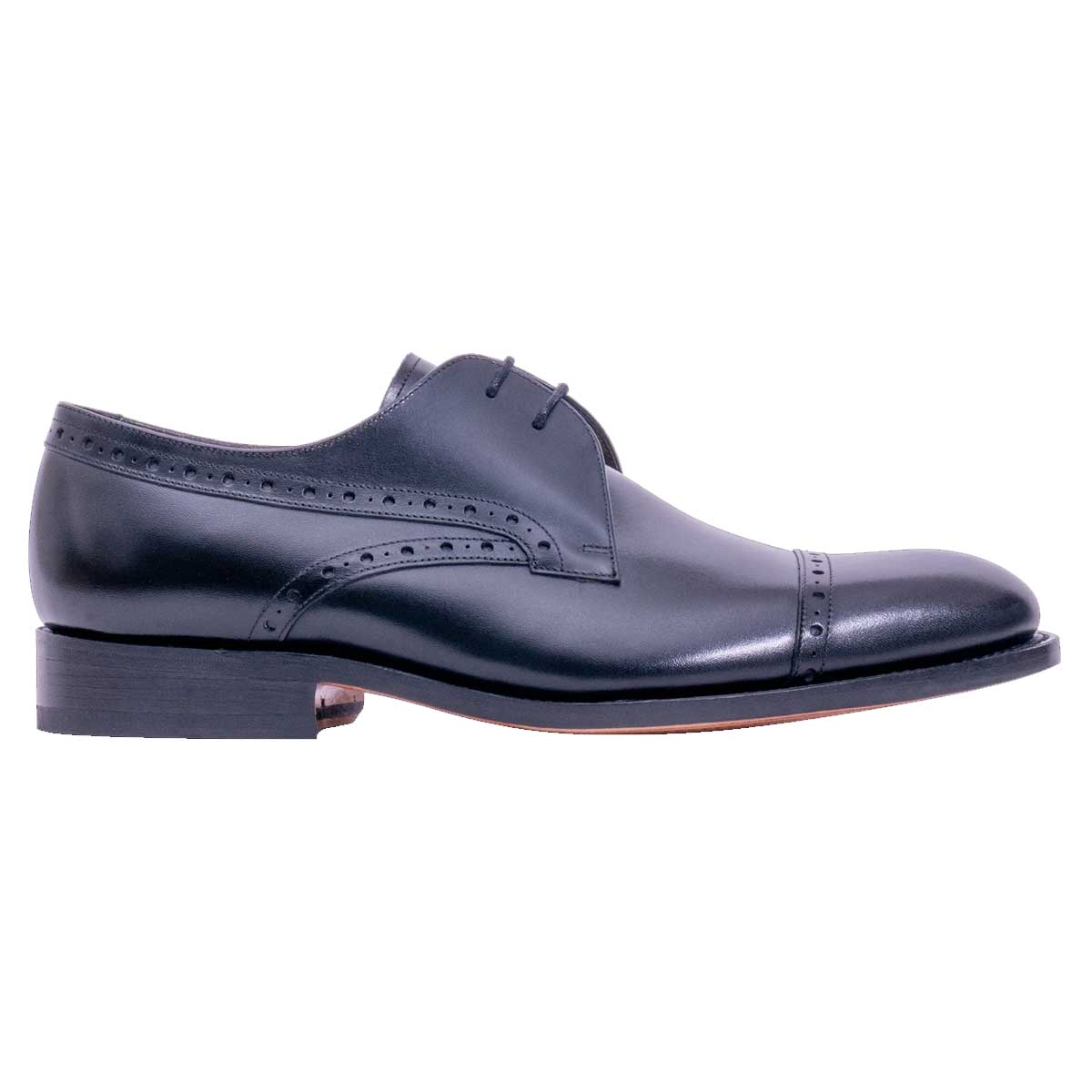 BARKER Wye Shoes - Mens Derby - Black Calf Barker Shoes