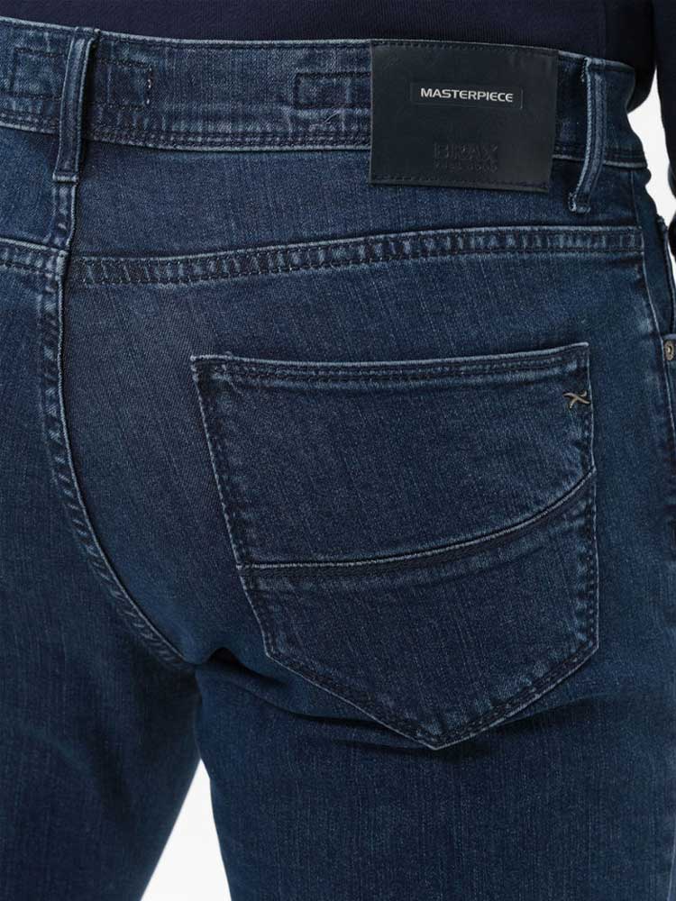 BRAX Cadiz Jeans - Mens Masterpiece Denim - Dark Blue