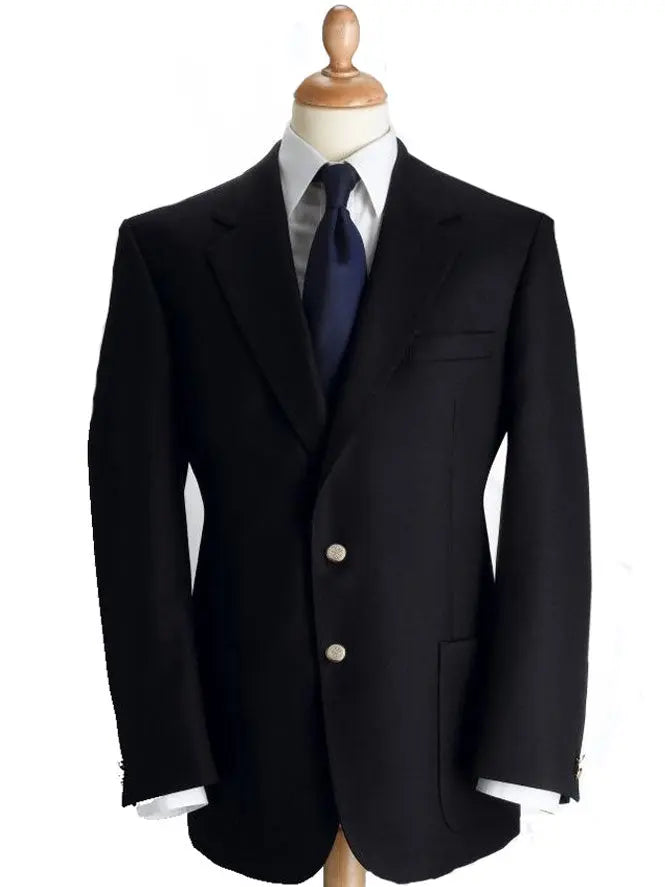 Brook Taverner Oxford Blazer - Navy Single Breasted Jacket